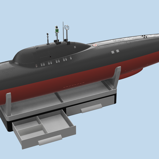 Alfa Class Submarine for RC 1:60 scale (project 705 Lira)