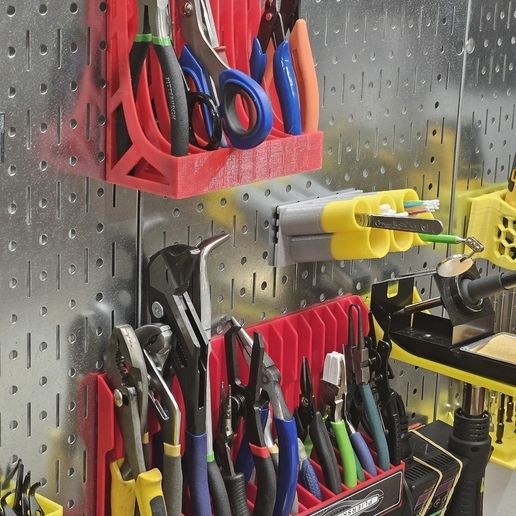 🎛️ Wall Control Plier Rack - No Infill/No Supports (Print Optimized ...