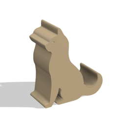 cat1.png Download STL file Cat lover cat mobile phone holder • Object to 3D print, cmachinll