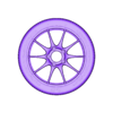 15. Konig - Illusion Tire  Rim - Full Size.stl Miniature Konig Illusion Rim & Tire