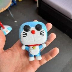 doraemon-2.jpg Файл STL Doraemon funko pop. Multi color print with one extruder・Дизайн 3D принтера для загрузки