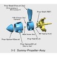 3-2-Prop-Assy01.jpg Turboprop Engine, for Business Aircraft, Free Turbine Type, Cutaway