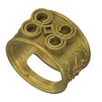 Ring-06-v8-000.jpg magic ring of the egyptian lore keeper of the desert scrolls ring-06 for 3d-print and cnc