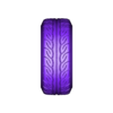 mteknik2 arka  lastik .stl Alpina Rims 1/18 1/24