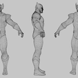 Wireframe.png Wolverine Lowpoly Rigged