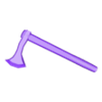 Basic Medieval Axe body.stl Основной средневековый топор