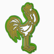 gallinitapintadita2.png painted little hen cutters