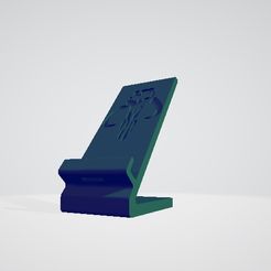 cla-mandaloriano-1.jpg Fichier STL Support mobile du Clan Mandalorian・Objet imprimable en 3D à télécharger