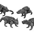 Dire-rats-armoured-Mystic-Pigeon-Gaming.jpg dnd Giant Dire Rats and Rat Swarms (resin miniatures)
