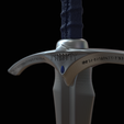 5.png Fichier STL GANDALF GLAMDRING SWORD - LE HOBBIT・Plan à imprimer en 3D à télécharger