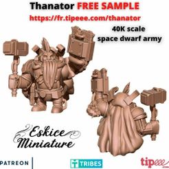 94d49aae-98ce-40d8-a6ce-da0b8ae0ed91.jpg Thanator FREE SAMPLE - 35mm by Eskice Miniature - Aron