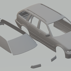 0.png Télécharger fichier STL BMW série 3 E36 touring 90 • Design pour impression 3D, gauderio
