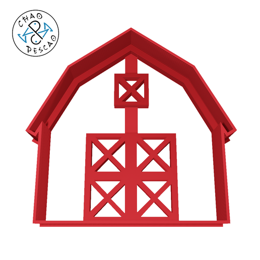 Download STL file Barn - Farm - Cookie Cutter - Fondant • 3D printer ...