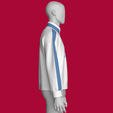 Men-Athletic-Quarter-Zip-Sweatshirt_7.png Men Athletic Quarter-Zip Sweatshirt | Marvelous / Clo3d / obj / fbx
