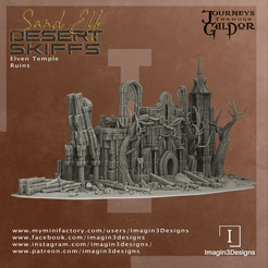 Large-Ruin-Angle.png 3D file Elven Temple Ruins・3D printable model to download