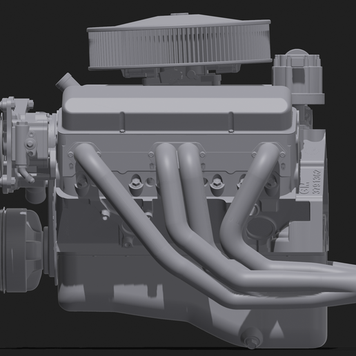 IMG_2175.png Detailed 1/25 Performance Small Block Chevy Engine
