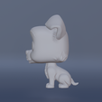 Resin_Side.png Printable Tramp Funko from Lady and the Tramp