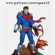 www.patreon.com/apex3d Super boy prime Fanart for 3d printing 6th scale with new head 3D print model pm me for discount