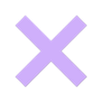 Cross.stl Playstation Logo