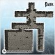 4.jpg Large modular set of cave galleries for dungeon with evil accessories (1) - Medieval Gothic D&D RPG Feudal Old Archaic Saga 28mm 15mm