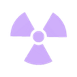 logo.stl Grinder Radiation warning