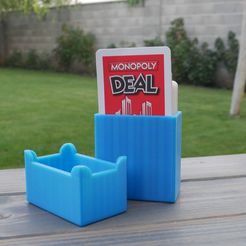 P1190543.JPG Free STL file Card box - MONOPOLY DEAL・Model to download and 3D print