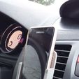 20170115_170649.jpg Free STL file Samsung A3 Car Holder・3D printable object to download