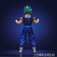 Vegito-18.jpg Vegito Super Saiyan Blue Dragon Ball 3D Printable