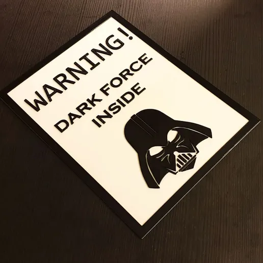 ⭐ Star Wars Sign・Free STL File for 3D printing・Cults