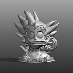 caragoku3.jpg Fichier STL goku dragon ball・Design pour imprimante 3D à télécharger