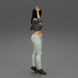 Girl-0027.jpg Girl Posing In Short Shirt Showing Belly 3D Print Model