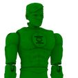 face.jpg Green Lantern - Lanterna Verde - ARTICULATED POSEABLE ACTION FIGURE 100mm