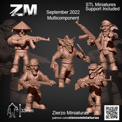 Goblins_01.jpg Fichier STL Soldats de la jungle des Gobelins (budgétisé)・Modèle pour imprimante 3D à télécharger
