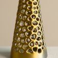 vonoroi-vase-stand-slimprint-texture.jpg Vonoroi Vial Vase Stand (30 mm opening)