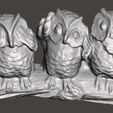 owls-3.jpg owls see hear say no evil