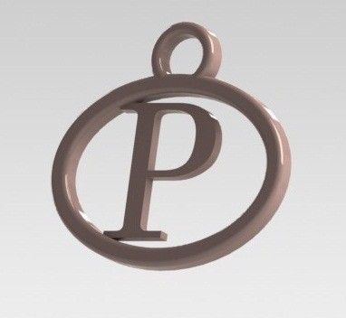 I said with a letter P
