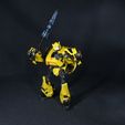 06.jpg Cane and ID Remote for Transformers WFC Bumblebee