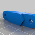 short_arm.png Auxiliar Light support for 2020 aluminium extrusion