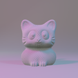 simple_textured_cat_1.png Cute Textured Cat