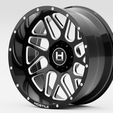 Hostile-Sprocket_H108_3.png Hostile Sprocket H108 Rim 3D model