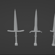 Adaga-1.png Low Poly Dagger Pack: Minimalist Style for your Game Free