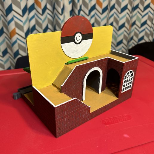 🪵 Wooden Train (Brio/Ikea/Thomas) Pokemon Train Station・Free 3D File ...