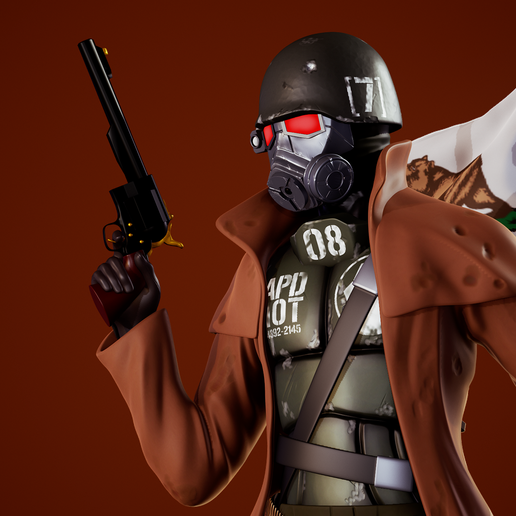 🆕 NCR Ranger - Fallout New Vegas・ 3D File for ・Cults