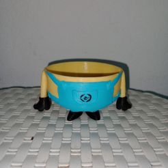 IMG_20230812_185824.jpg STL file Minion for dish sponge・3D printer design to download