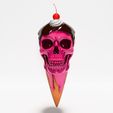 0001.jpg Skull Sundae Ice Cream Pop Pop Surrealism toy