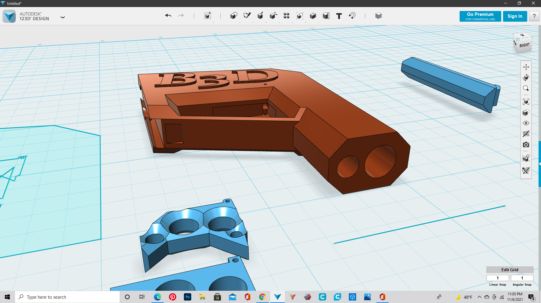 Download OBJ File Gun • 3D Printable Object ・ Cults