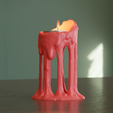 Render3.png Floating candle - Invisible candle - Candle holders