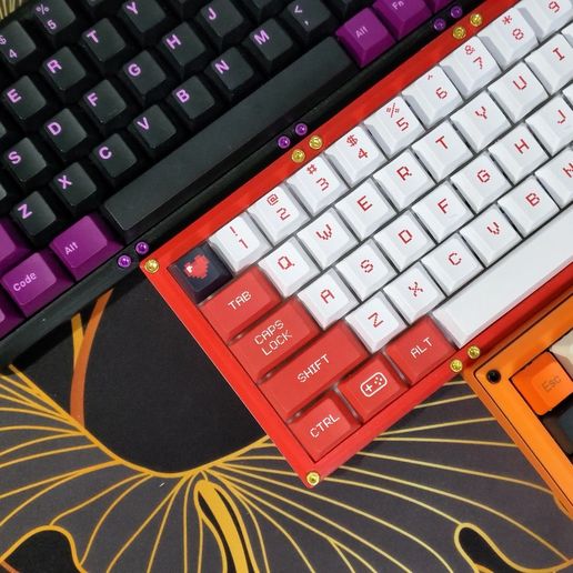 Mechanical Keyboard - 68 Key - 65% 3D model