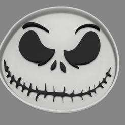 JackRender.png Fichier OBJ Nightmare Before Christmas - Jack Skellington - Découpeur de biscuits haute précision・Idée pour impression 3D à télécharger