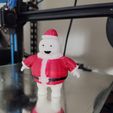 20211219_205200.jpg Santa Marshmallow ornament - stay puft- ghostbusters afterlife